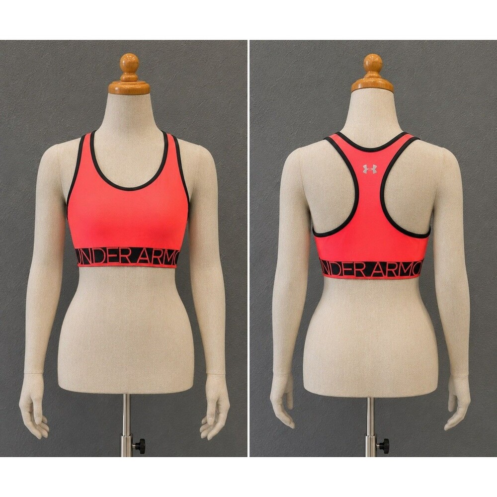 Under Armour Racerback S Mid Impact Cycling Boxing Weight Training Activewear